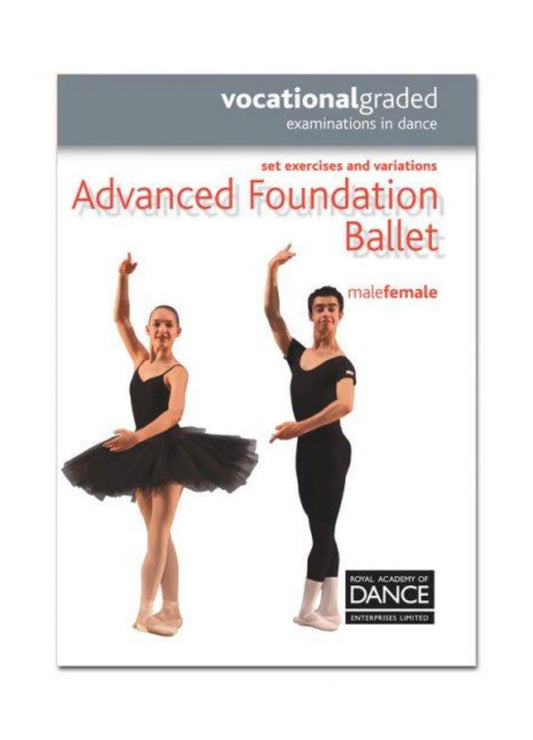RAD Syllabus Book - Advanced Foundation - Male/Female